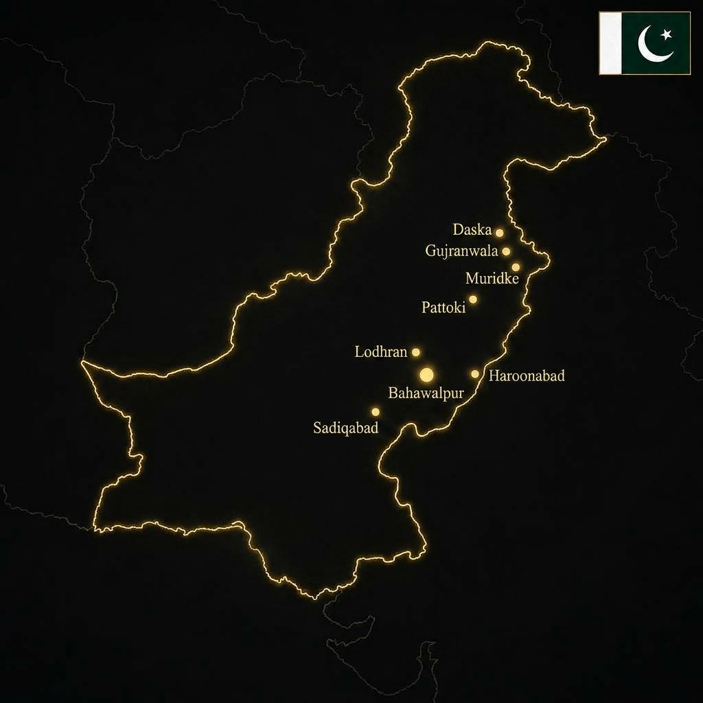 Ramay Group footprint across Pakistan